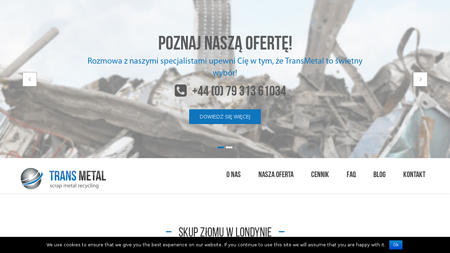 Sprzedaż złomu w UK